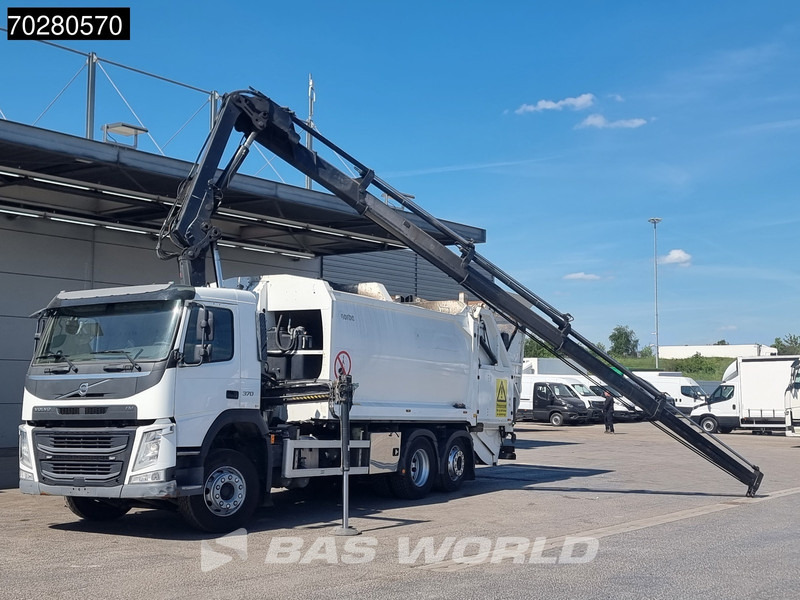 Volvo FM 370 6X2 Hiab X-Hipro 162 Kran GeesinkNorba Lift+Lenkachse VEB Euro 6 - Müllwagen: das Bild 5 Volvo FM 370 6X2 Hiab X-Hipro 162 Kran GeesinkNorba Lift+Lenkachse VEB Euro 6 - Müllwagen: das Bild 5