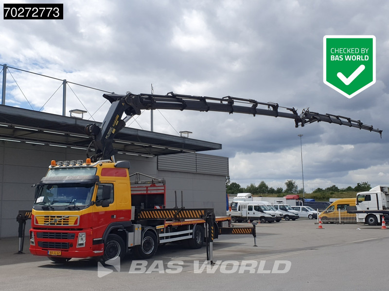 Volvo FM 440 8X2 NL-Truck Palfinger PK74002 Kran + Jib + Winch Lift+Lenkachse Euro 5 - Pritsche LKW, Autokran: das Bild 3 Volvo FM 440 8X2 NL-Truck Palfinger PK74002 Kran + Jib + Winch Lift+Lenkachse Euro 5 - Pritsche LKW, Autokran: das Bild 3