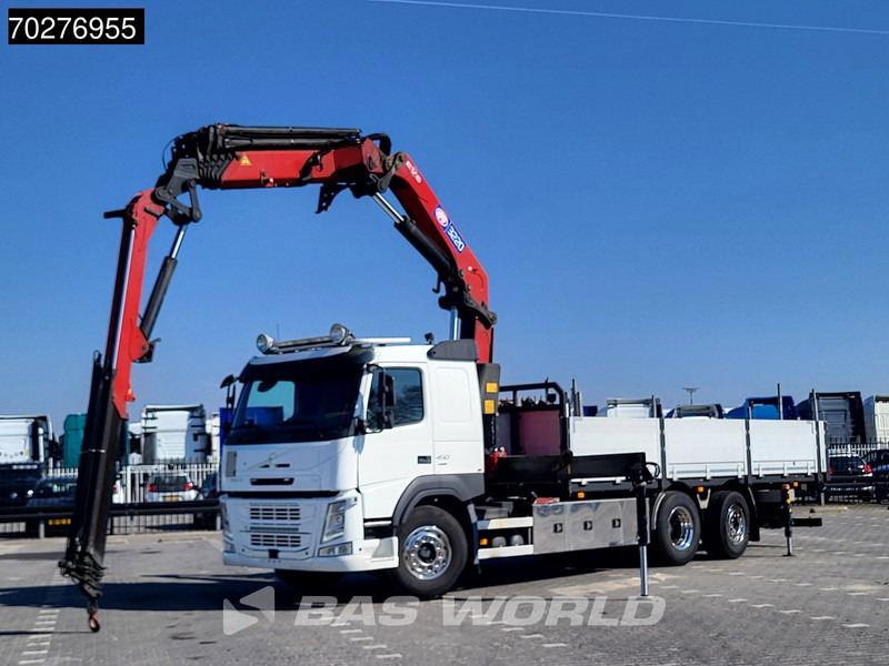 Volvo FM 450 6X2 HMF 3220 Crane Kran Lift-Lenkachse VEB+ Euro 6 - Pritsche LKW, Autokran: das Bild 2 Volvo FM 450 6X2 HMF 3220 Crane Kran Lift-Lenkachse VEB+ Euro 6 - Pritsche LKW, Autokran: das Bild 2