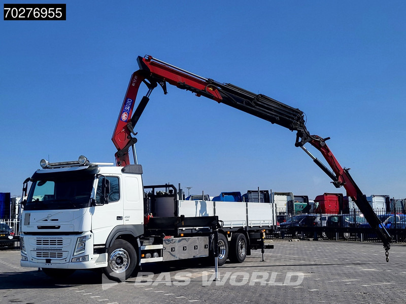 Volvo FM 450 6X2 HMF 3220 Crane Kran Lift-Lenkachse VEB+ Euro 6 - Pritsche LKW, Autokran: das Bild 5 Volvo FM 450 6X2 HMF 3220 Crane Kran Lift-Lenkachse VEB+ Euro 6 - Pritsche LKW, Autokran: das Bild 5
