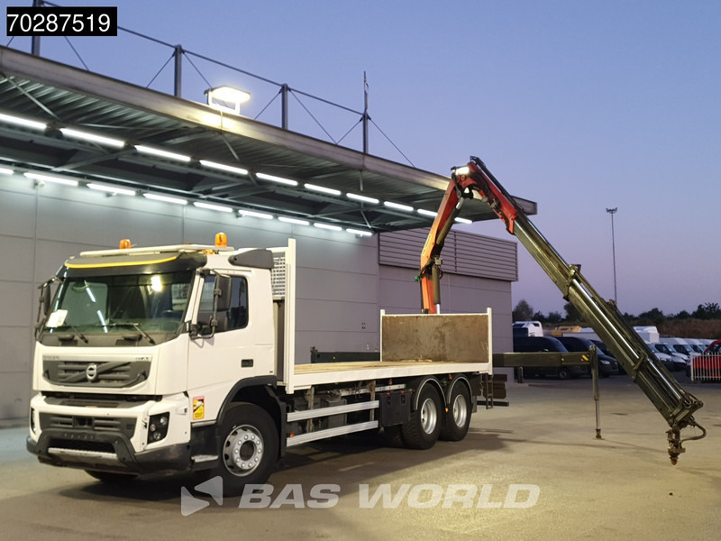 Pritsche LKW, Autokran Volvo FMX 370 6X4 Palfinger PK18002 EH Crane Kran Automatic Euro 5: das Bild 5