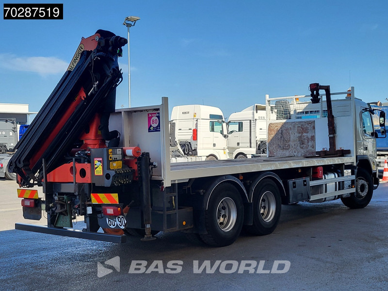 Pritsche LKW, Autokran Volvo FMX 370 6X4 Palfinger PK18002 EH Crane Kran Automatic Euro 5: das Bild 11