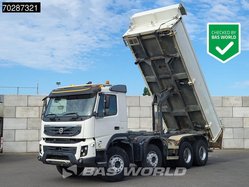 Volvo FMX 410 8X4 13m3 Marrel Tipper SteelSuspension 2-Side Kipper BigAxle Euro 5 - Kipper: das Bild 1 Volvo FMX 410 8X4 13m3 Marrel Tipper SteelSuspension 2-Side Kipper BigAxle Euro 5 - Kipper: das Bild 1