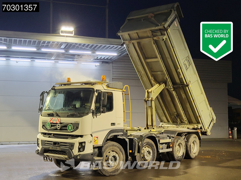Volvo FMX 450 8X4 15m3 2-way tipper steel suspension Big-Axle Euro 6 - Kipper: das Bild 1 Volvo FMX 450 8X4 15m3 2-way tipper steel suspension Big-Axle Euro 6 - Kipper: das Bild 1