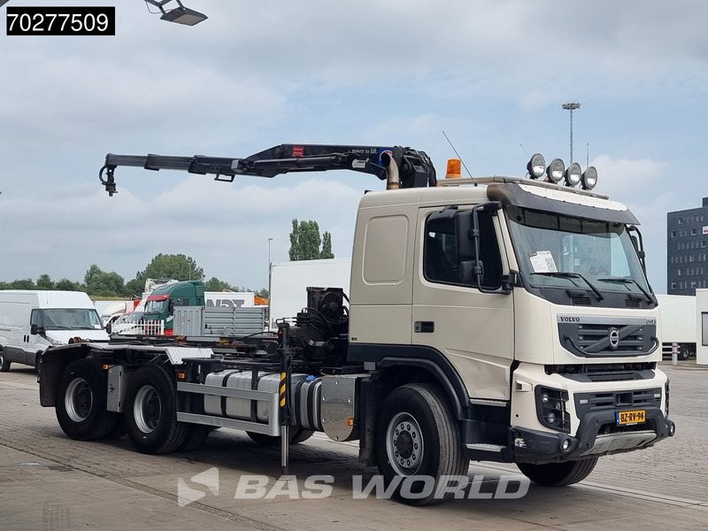 Volvo FMX 460 6X4 X-Track 6x6 HMF1643 kran Crane Big-Axle Lenkachse Euro 5 - Abrollkipper, Autokran: das Bild 3 Volvo FMX 460 6X4 X-Track 6x6 HMF1643 kran Crane Big-Axle Lenkachse Euro 5 - Abrollkipper, Autokran: das Bild 3