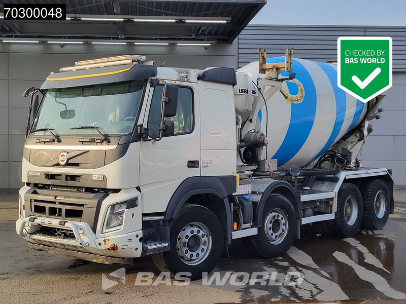 Volvo FMX 540 FMX 8X4 9m3 Liebherr HTM 904 EL Mixer Big-Axle Automatic Euro 6 - Fahrmischer: das Bild 1 Volvo FMX 540 FMX 8X4 9m3 Liebherr HTM 904 EL Mixer Big-Axle Automatic Euro 6 - Fahrmischer: das Bild 1