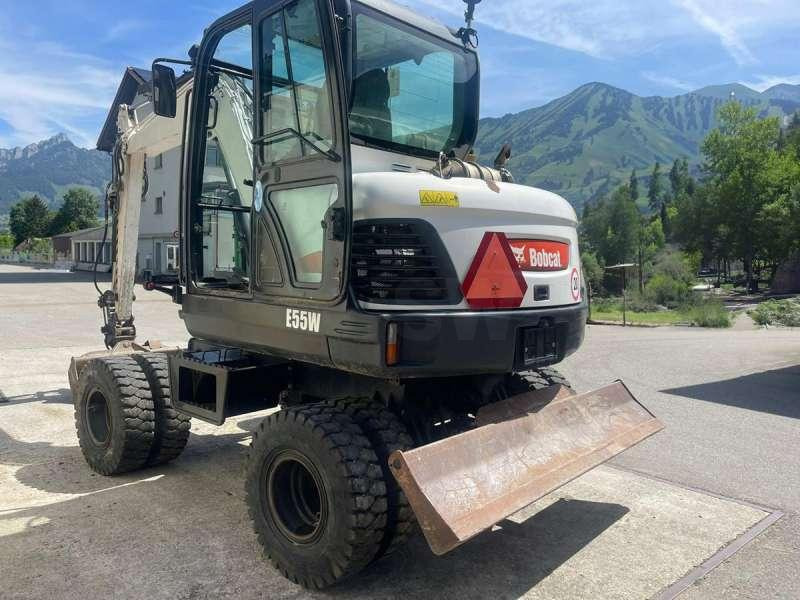 Bobcat E55W - Mobilbagger: das Bild 3 Bobcat E55W - Mobilbagger: das Bild 3