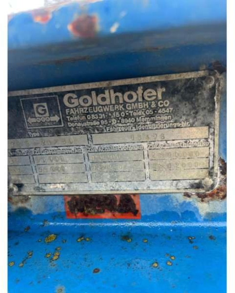 Goldhofer TUE 3-24 80 3 ESSIEUX - Tieflader Auflieger: das Bild 4 Goldhofer TUE 3-24 80 3 ESSIEUX - Tieflader Auflieger: das Bild 4