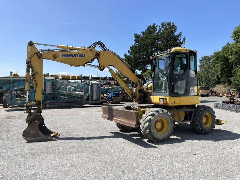 Komatsu PW98MR-6 - Mobilbagger: das Bild 3 Komatsu PW98MR-6 - Mobilbagger: das Bild 3