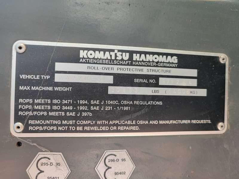 Komatsu WA270-3 - Leasing Komatsu WA270-3: das Bild 43