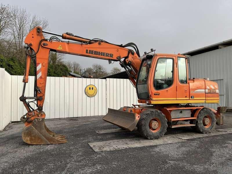 Liebherr A316 LITRONIC - Mobilbagger: das Bild 1 Liebherr A316 LITRONIC - Mobilbagger: das Bild 1
