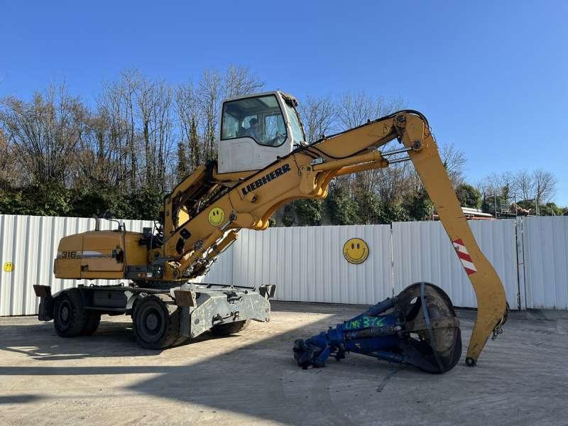 Liebherr A316 LITRONIC - Umschlagbagger: das Bild 1 Liebherr A316 LITRONIC - Umschlagbagger: das Bild 1