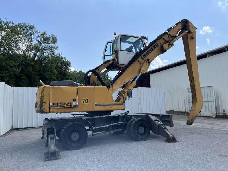 Liebherr A924C LITRONIC - Umschlagbagger: das Bild 2 Liebherr A924C LITRONIC - Umschlagbagger: das Bild 2