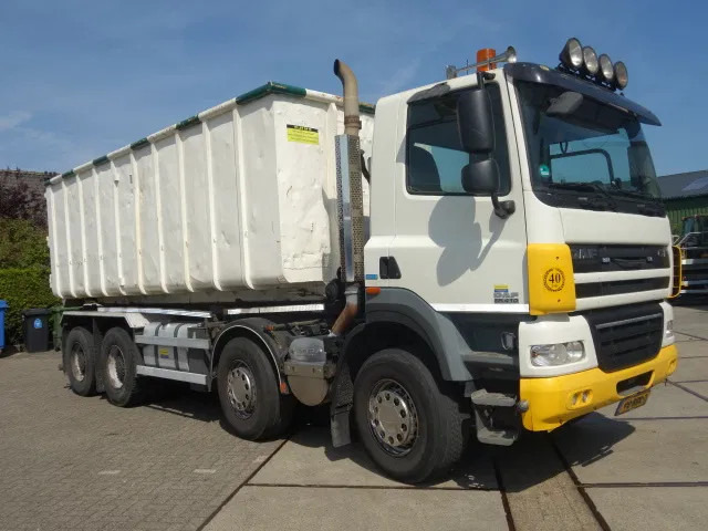 DAF CF 410 8X4 NCH CONTAINER SYSTEEM 32 TON 90 graden silo containers - Seil Abrollkipper: das Bild 4 DAF CF 410 8X4 NCH CONTAINER SYSTEEM 32 TON 90 graden silo containers - Seil Abrollkipper: das Bild 4