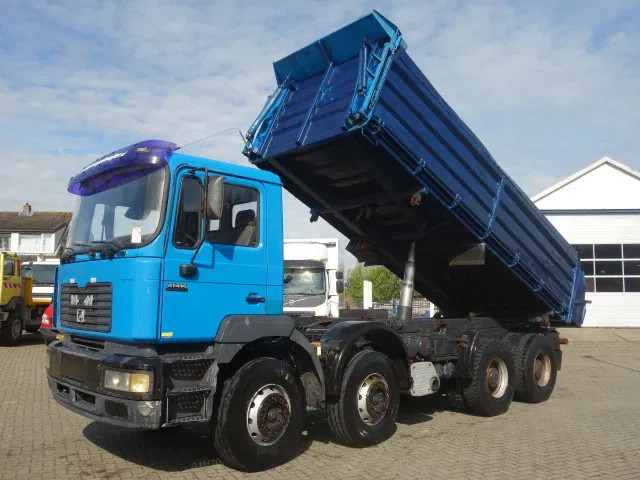 MAN 41-414 MEILLER KIPPER 8X4,MANUAL POMP - Kipper: das Bild 2 MAN 41-414 MEILLER KIPPER 8X4,MANUAL POMP - Kipper: das Bild 2