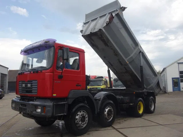 MAN FE 410 8x4 kipper,manual feulpomp,steel kipper - Kipper: das Bild 1 MAN FE 410 8x4 kipper,manual feulpomp,steel kipper - Kipper: das Bild 1