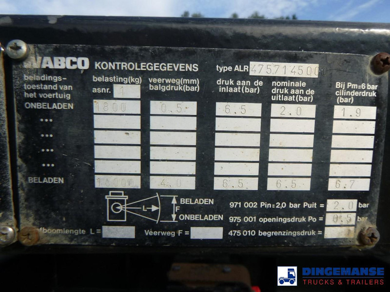Abrollanhänger/ Absetzanhänger AJK Hydrolift Hook lift drawbar trailer: das Bild 18