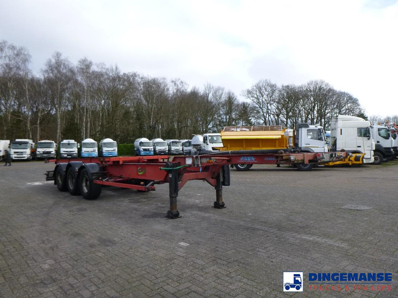 ASCA 3-axle container trailer - Container/ Wechselfahrgestell Auflieger: das Bild 2 ASCA 3-axle container trailer - Container/ Wechselfahrgestell Auflieger: das Bild 2