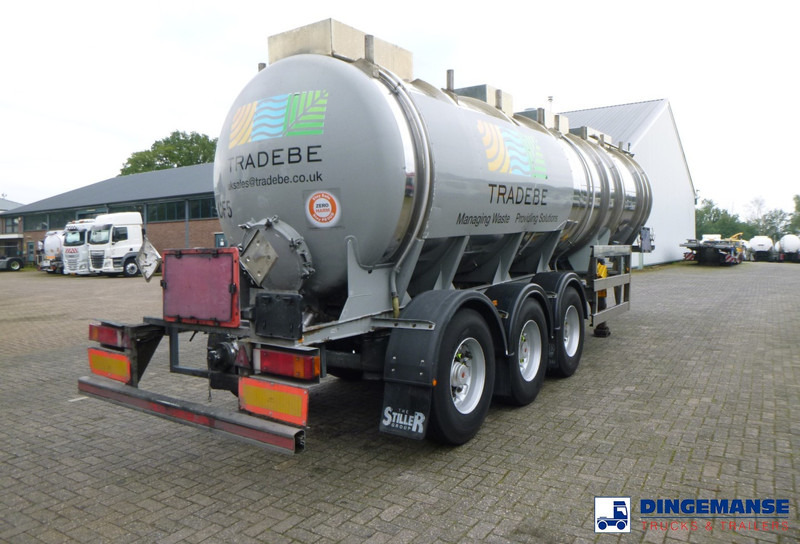 Clayton Chemical tank inox 30 m3 / 1 comp - Tankauflieger: das Bild 3 Clayton Chemical tank inox 30 m3 / 1 comp - Tankauflieger: das Bild 3