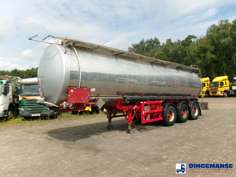 Crane Fruehauf Chemical ACID tank inox 30 m3 / 1 comp - Tankauflieger: das Bild 1 Crane Fruehauf Chemical ACID tank inox 30 m3 / 1 comp - Tankauflieger: das Bild 1
