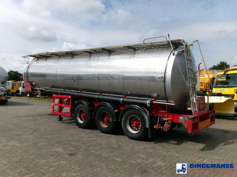 Crane Fruehauf Chemical ACID tank inox 30 m3 / 1 comp - Tankauflieger: das Bild 4 Crane Fruehauf Chemical ACID tank inox 30 m3 / 1 comp - Tankauflieger: das Bild 4