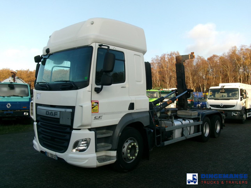 DAF CF 460 6x2 Euro 6 Hyva container hook 20 t - Abrollkipper: das Bild 1 DAF CF 460 6x2 Euro 6 Hyva container hook 20 t - Abrollkipper: das Bild 1