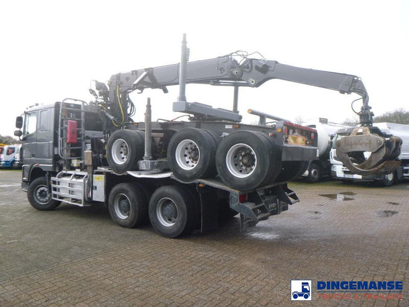 DAF XF 105.510 6x4 + Loglift F281S83 crane / timber truck + dolly - Autokran: das Bild 5 DAF XF 105.510 6x4 + Loglift F281S83 crane / timber truck + dolly - Autokran: das Bild 5