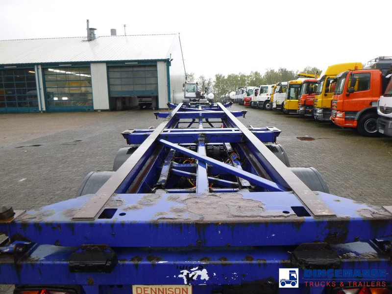 Container/ Wechselfahrgestell Auflieger Dennison 3-axle container trailer 20-30-40-45 ft: das Bild 12 Container/ Wechselfahrgestell Auflieger Dennison 3-axle container trailer 20-30-40-45 ft: das Bild 12