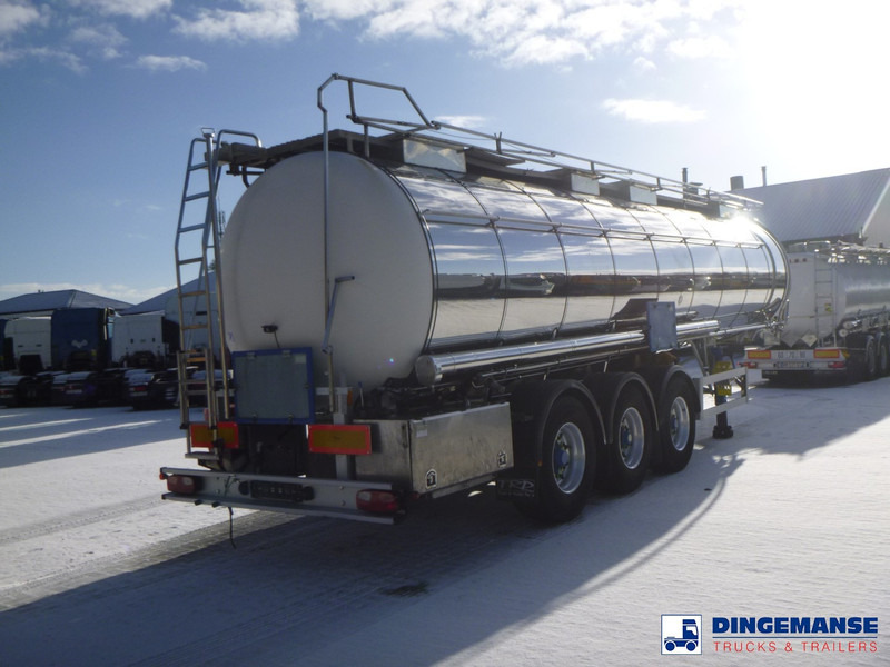 Feldbinder Chemical tank inox L4BH 30 m3 / 1 comp + pump - Tankauflieger: das Bild 4 Feldbinder Chemical tank inox L4BH 30 m3 / 1 comp + pump - Tankauflieger: das Bild 4