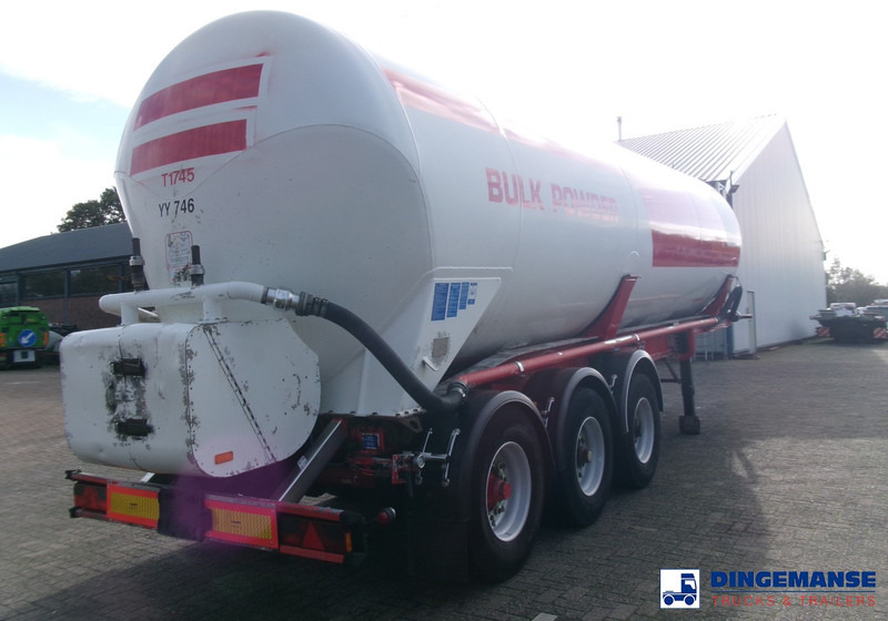 Feldbinder Powder tank alu 41 m3 (tipping) - Tankauflieger: das Bild 4 Feldbinder Powder tank alu 41 m3 (tipping) - Tankauflieger: das Bild 4