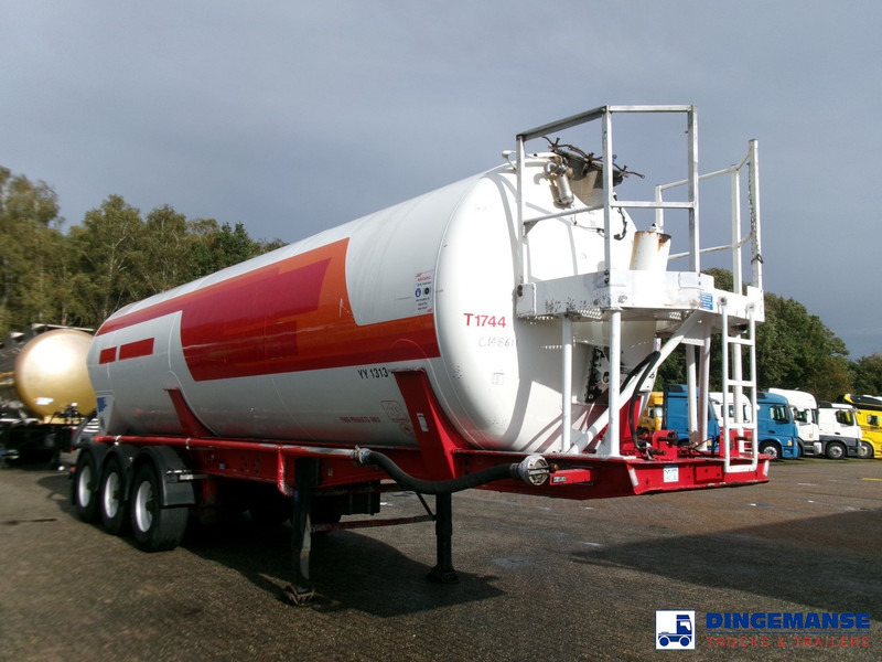 Feldbinder Powder tank alu 41 m3 (tipping) - Tankauflieger: das Bild 2 Feldbinder Powder tank alu 41 m3 (tipping) - Tankauflieger: das Bild 2