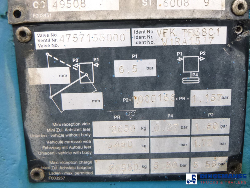 Containerwagen/ Wechselfahrgestell LKW Fruehauf 3-axle container chassis 20, 30 ft: das Bild 10