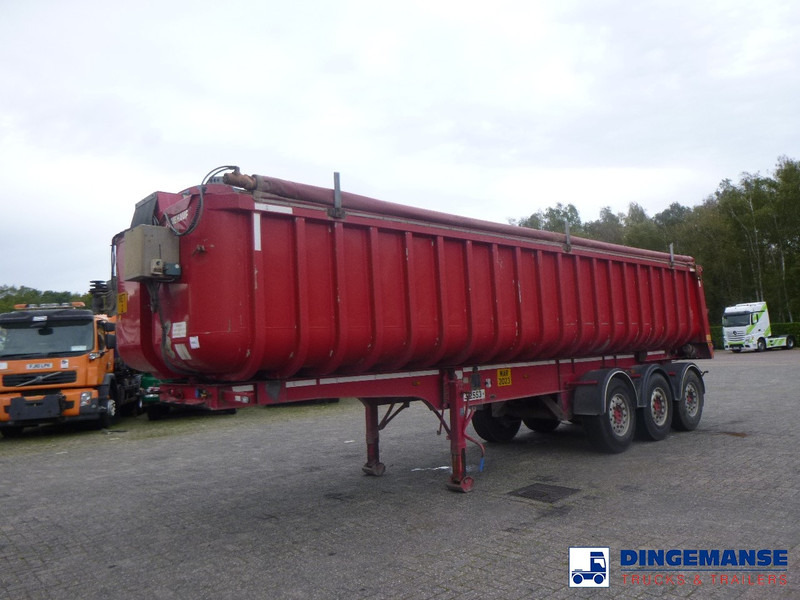 Fruehauf Tipper trailer alu 34.6 m3 + tarpaulin - Kipper Auflieger: das Bild 1 Fruehauf Tipper trailer alu 34.6 m3 + tarpaulin - Kipper Auflieger: das Bild 1