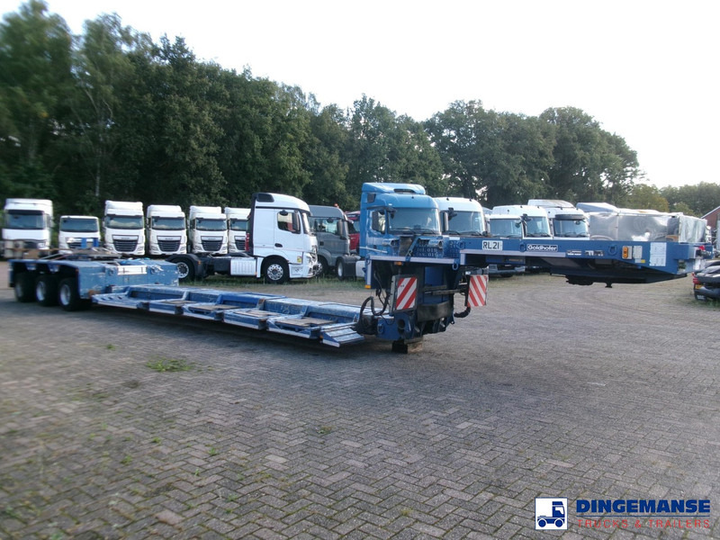 Goldhofer 3-axle lowbed trailer STZ-V 3-33/80A 56 t / ext. 13.6 m - Tieflader Auflieger: das Bild 2 Goldhofer 3-axle lowbed trailer STZ-V 3-33/80A 56 t / ext. 13.6 m - Tieflader Auflieger: das Bild 2