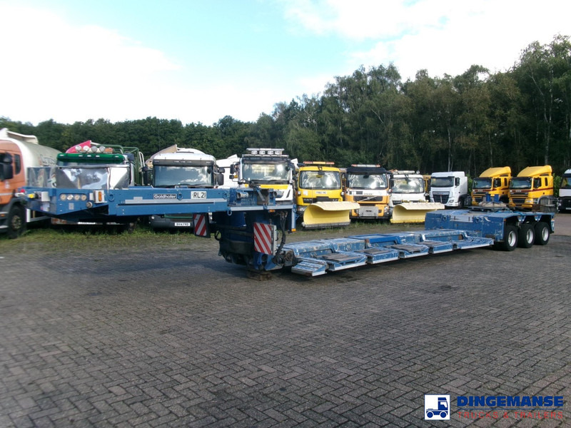 Goldhofer 3-axle lowbed trailer STZ-V 3-33/80A 56 t / ext. 13.6 m - Tieflader Auflieger: das Bild 1 Goldhofer 3-axle lowbed trailer STZ-V 3-33/80A 56 t / ext. 13.6 m - Tieflader Auflieger: das Bild 1