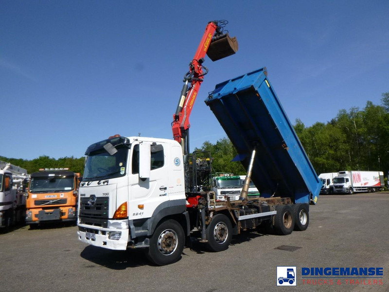 Hino FY1EUKA RHD + Palfinger E120L + grapple - Autokran: das Bild 1 Hino FY1EUKA RHD + Palfinger E120L + grapple - Autokran: das Bild 1