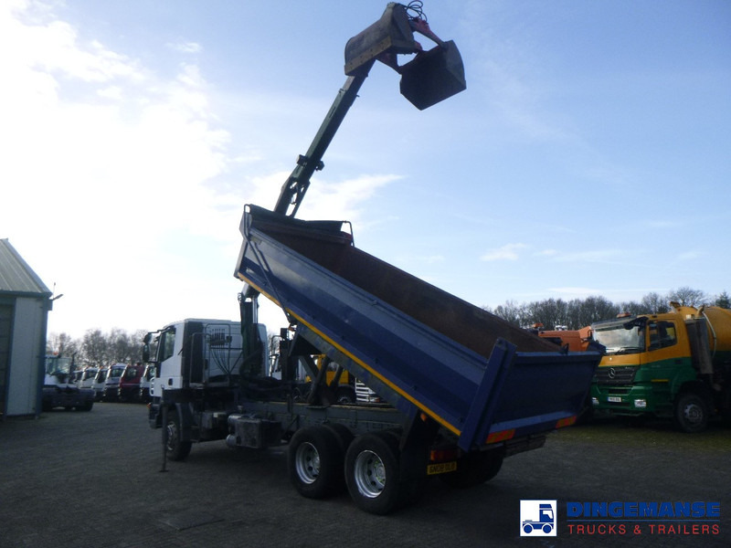 Iveco AD260T33 6X4 RHD tipper + HMF crane - Autokran: das Bild 3 Iveco AD260T33 6X4 RHD tipper + HMF crane - Autokran: das Bild 3