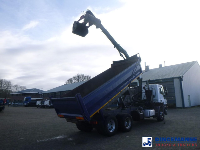 Iveco AD260T33 6X4 RHD tipper + HMF crane - Autokran: das Bild 4 Iveco AD260T33 6X4 RHD tipper + HMF crane - Autokran: das Bild 4