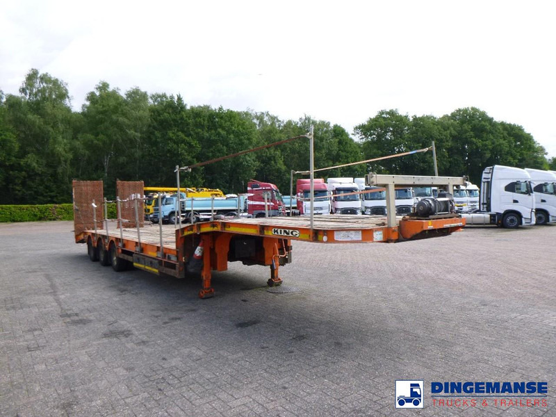 KING 3-axle semi-lowbed trailer 44T + ramps - Tieflader Auflieger: das Bild 2 KING 3-axle semi-lowbed trailer 44T + ramps - Tieflader Auflieger: das Bild 2