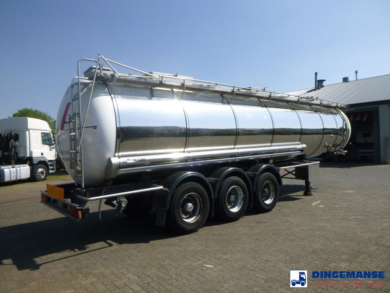 LAG Chemical tank inox 30 m3 / 1 comp - Tankauflieger: das Bild 4 LAG Chemical tank inox 30 m3 / 1 comp - Tankauflieger: das Bild 4