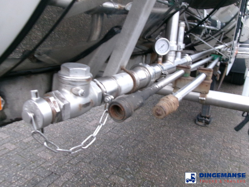 LAG Chemical tank inox L4BH 30 m3 / 1 comp + pump - Tankauflieger: das Bild 5 LAG Chemical tank inox L4BH 30 m3 / 1 comp + pump - Tankauflieger: das Bild 5