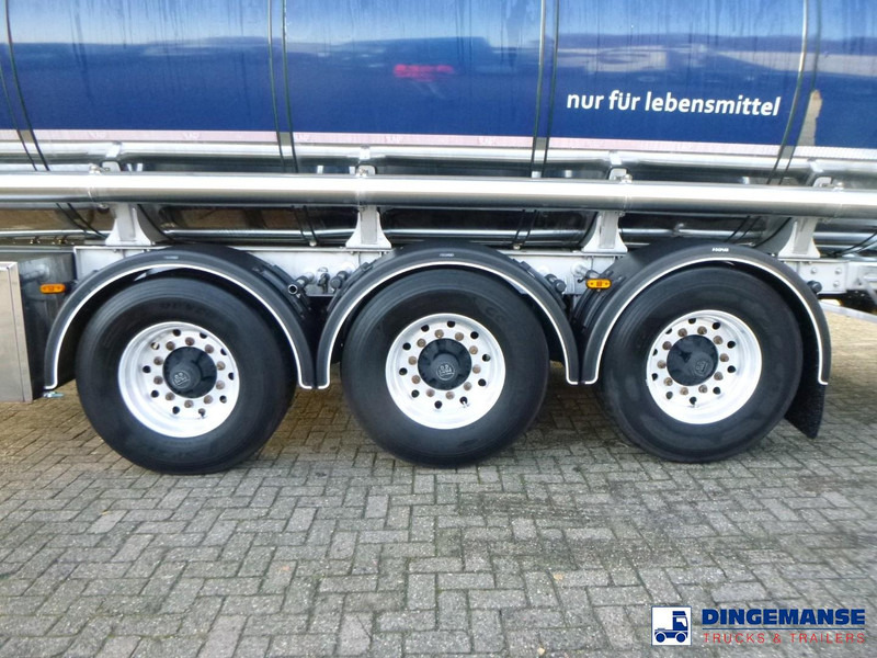 LAG Food tank inox 32m3 / 3 comp + pump + steam heating + webasto - Tankauflieger: das Bild 5 LAG Food tank inox 32m3 / 3 comp + pump + steam heating + webasto - Tankauflieger: das Bild 5