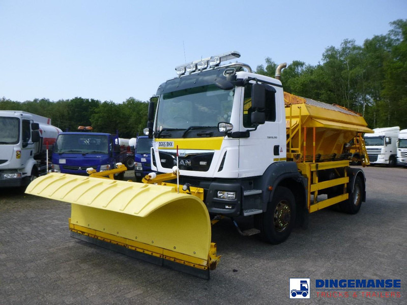 MAN TGM 18.290 4X4 RHD gritter / snow plough - Schneeräumfahrzeug: das Bild 1 MAN TGM 18.290 4X4 RHD gritter / snow plough - Schneeräumfahrzeug: das Bild 1