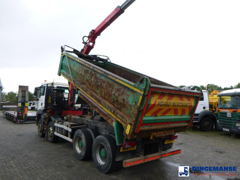 MAN TGS 35.400 8X4 RHD tipper + Palfinger Epsilon M125L - Autokran: das Bild 3 MAN TGS 35.400 8X4 RHD tipper + Palfinger Epsilon M125L - Autokran: das Bild 3