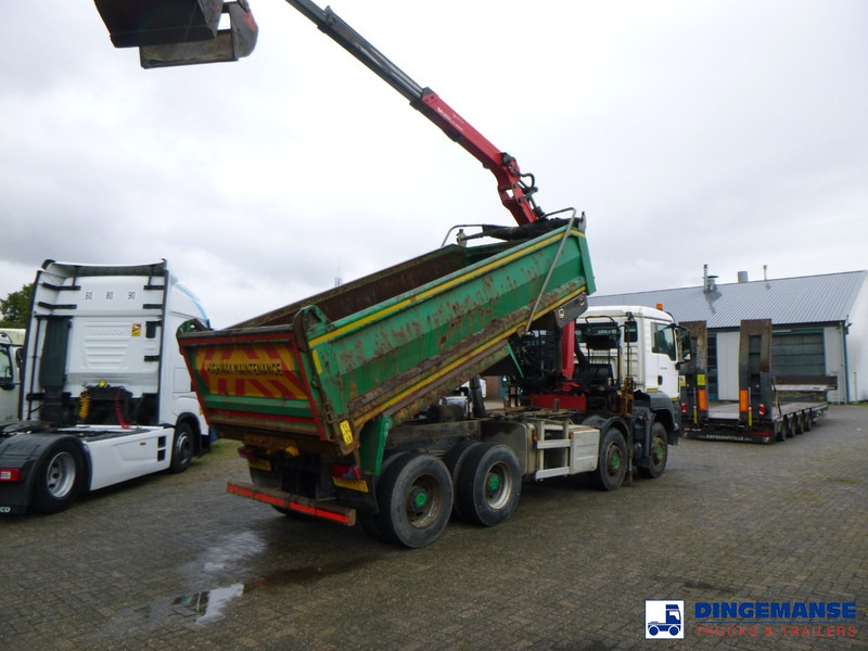 MAN TGS 35.400 8X4 RHD tipper + Palfinger Epsilon M125L - Autokran: das Bild 4 MAN TGS 35.400 8X4 RHD tipper + Palfinger Epsilon M125L - Autokran: das Bild 4