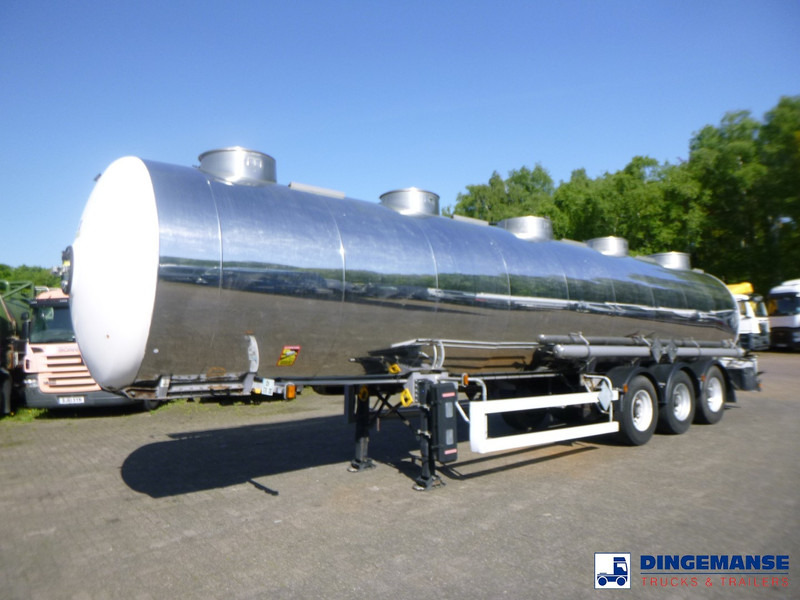 Magyar Chemical tank inox 32.5 m3 / 1 comp - Tankauflieger: das Bild 1 Magyar Chemical tank inox 32.5 m3 / 1 comp - Tankauflieger: das Bild 1