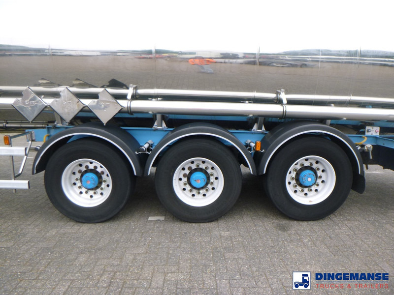 Magyar Chemical tank inox 33 m3 / 1 comp - Tankauflieger: das Bild 5 Magyar Chemical tank inox 33 m3 / 1 comp - Tankauflieger: das Bild 5