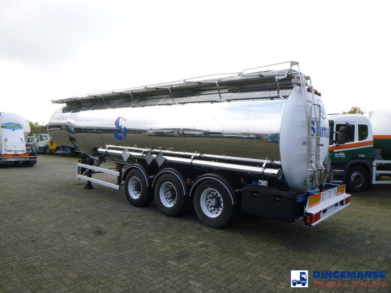 Magyar Chemical tank inox L4BH 32.8 m3 / 1 comp - Tankauflieger: das Bild 3 Magyar Chemical tank inox L4BH 32.8 m3 / 1 comp - Tankauflieger: das Bild 3