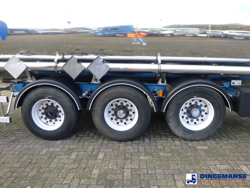 Magyar Chemical tank inox L4BH 32.8 m3 / 1 comp - Tankauflieger: das Bild 5 Magyar Chemical tank inox L4BH 32.8 m3 / 1 comp - Tankauflieger: das Bild 5