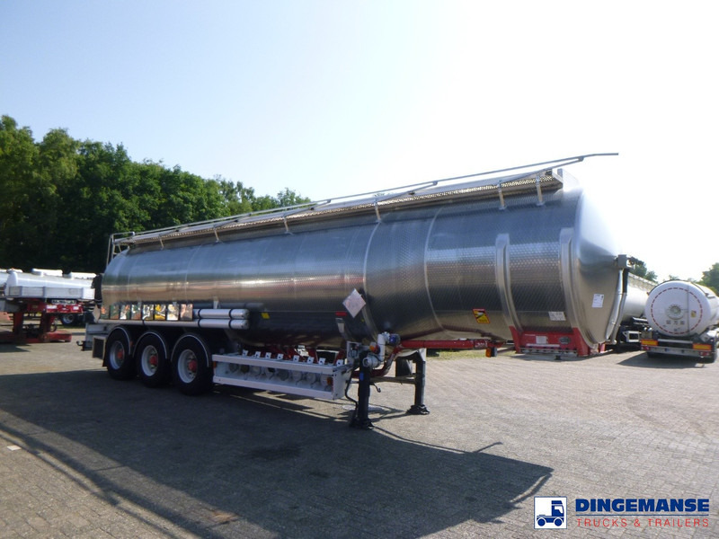 Magyar Fuel tank inox 38.8m3 / 8comp ADR valid 02/12/2025 - Tankauflieger: das Bild 2 Magyar Fuel tank inox 38.8m3 / 8comp ADR valid 02/12/2025 - Tankauflieger: das Bild 2